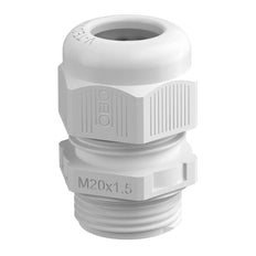 UV Resistant M25 Cable Gland IP68 Polyamide Light Gray - 2022903 [5 Pieces]