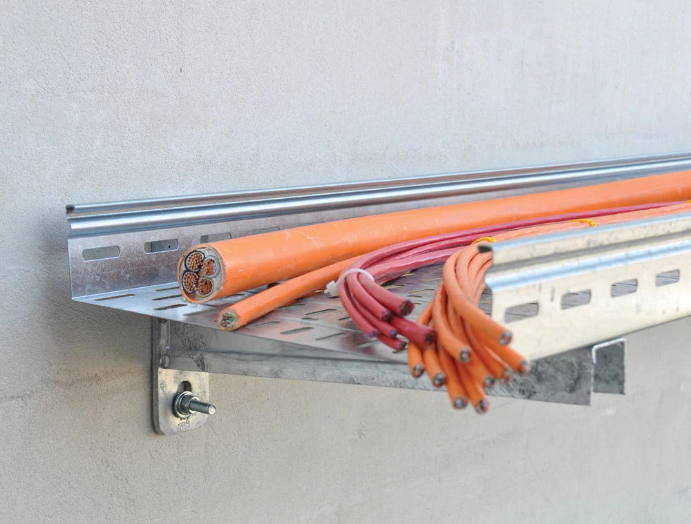 Heavy Duty Cable Tray Cantilever Support Arm 410mm - 311945