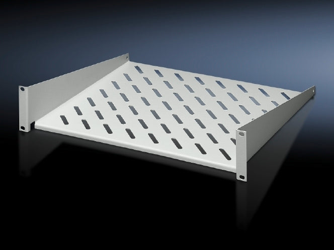 Rittal 19 Inch Fixed Rack Mount Shelf 2U 400mm - 7119400 | Tameson.co.uk
