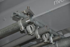 Heavy Duty Perforated C-Channel E5 300mm Steel Rail - 335500