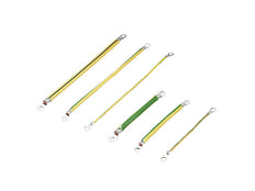 M6 Earth Strap 200mm 10mm² Cable Set - 2565100 [5 Pieces]