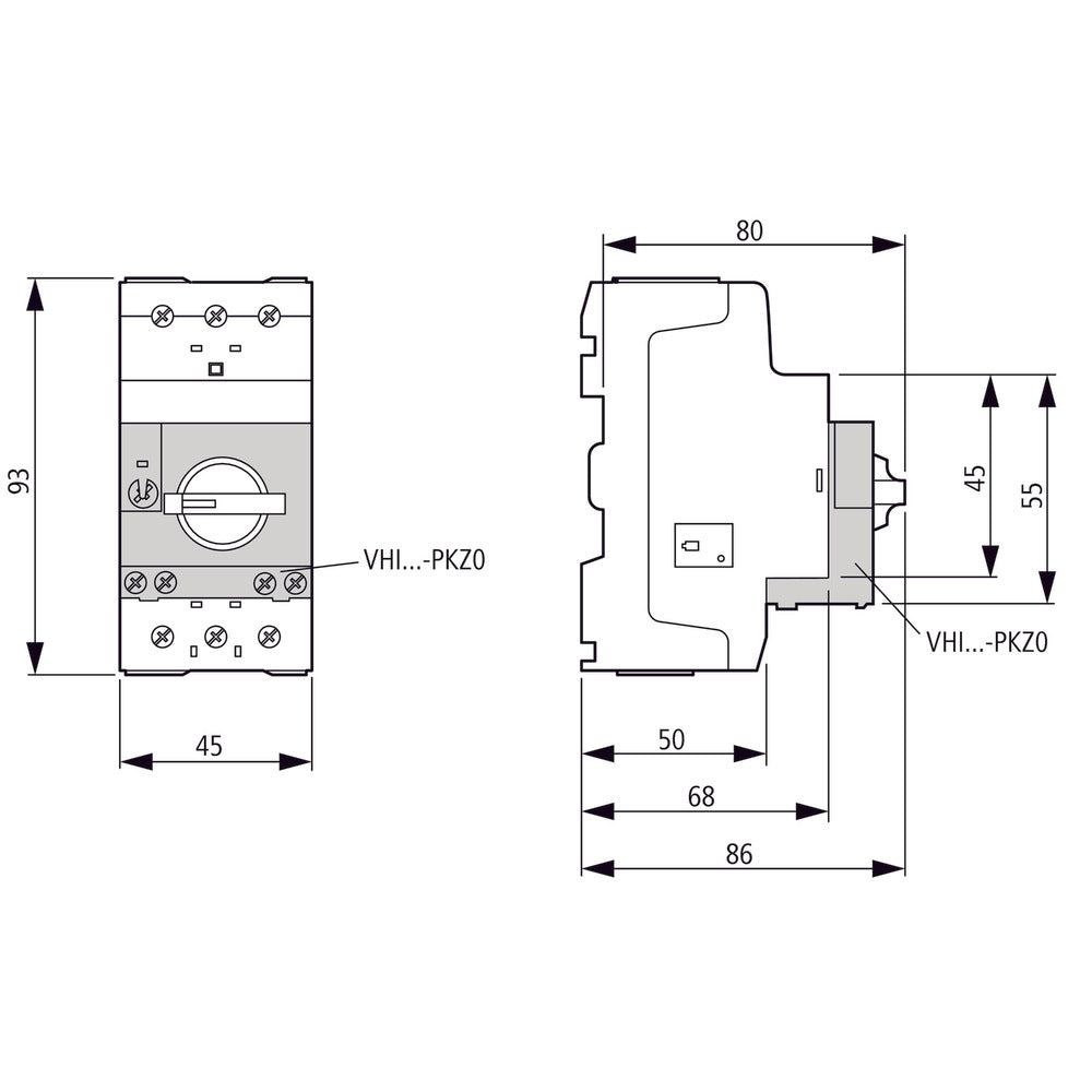 Eaton PKZM0 6.3A Motor Protection Circuit Breaker - 199185