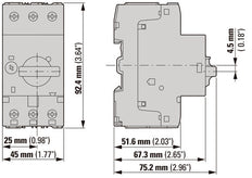 3 Pole Transformer Circuit Breaker 4-6.3A PKZM0 - 088915