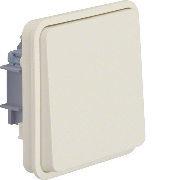 Berker W1 Surface Mount Change Over Switch White - 6130763512