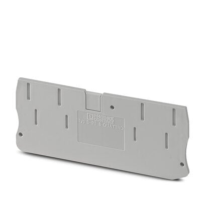 Phoenix Contact D-PT 6-QUATTRO End Cover Gray - 3212963 [50 Pieces]