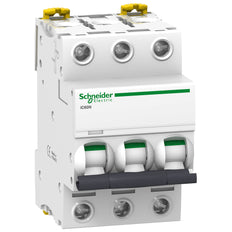 Schneider Electric IC60N 3P D50A 6kA MCB Circuit Breaker - A9F75350