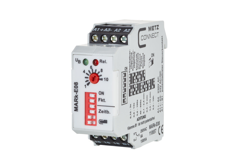 Metz Connect MARk-E08 Multifunction Timer Relay - 110657