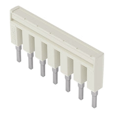 Wago 7-Way Insulated Bridge Connector Light Gray - 2002-407 [5 Pieces]