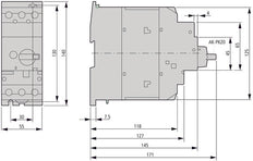 Eaton PKZM4-50 Motor Protection Circuit Breaker 40-50A - 222355