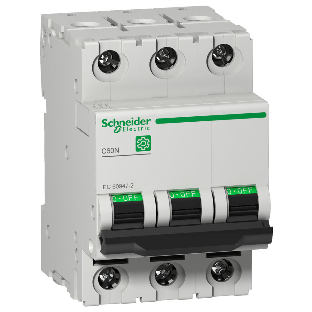 Schneider Multi9 C60N 3P 6A C-Curve MCB Circuit Breaker - M9F11306