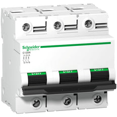 Schneider Electric C120N 3P 100A Circuit Breaker - A9N18367