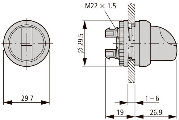 RMQ Titan 4 Position Maintained Selector Switch - 279432