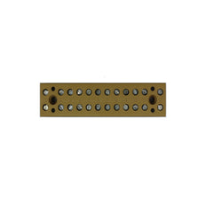 12-Pole Terminal Strip 4mm² 400V Screw Connection - 0625320000