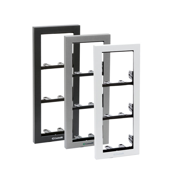 Comelit Powercom IKall Single Module Frame Charcoal - 3311/1A