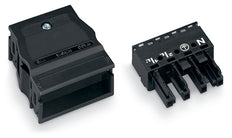 Wago Winsta Midi 4-Pole Female Connector With Strain Relief - 770-104