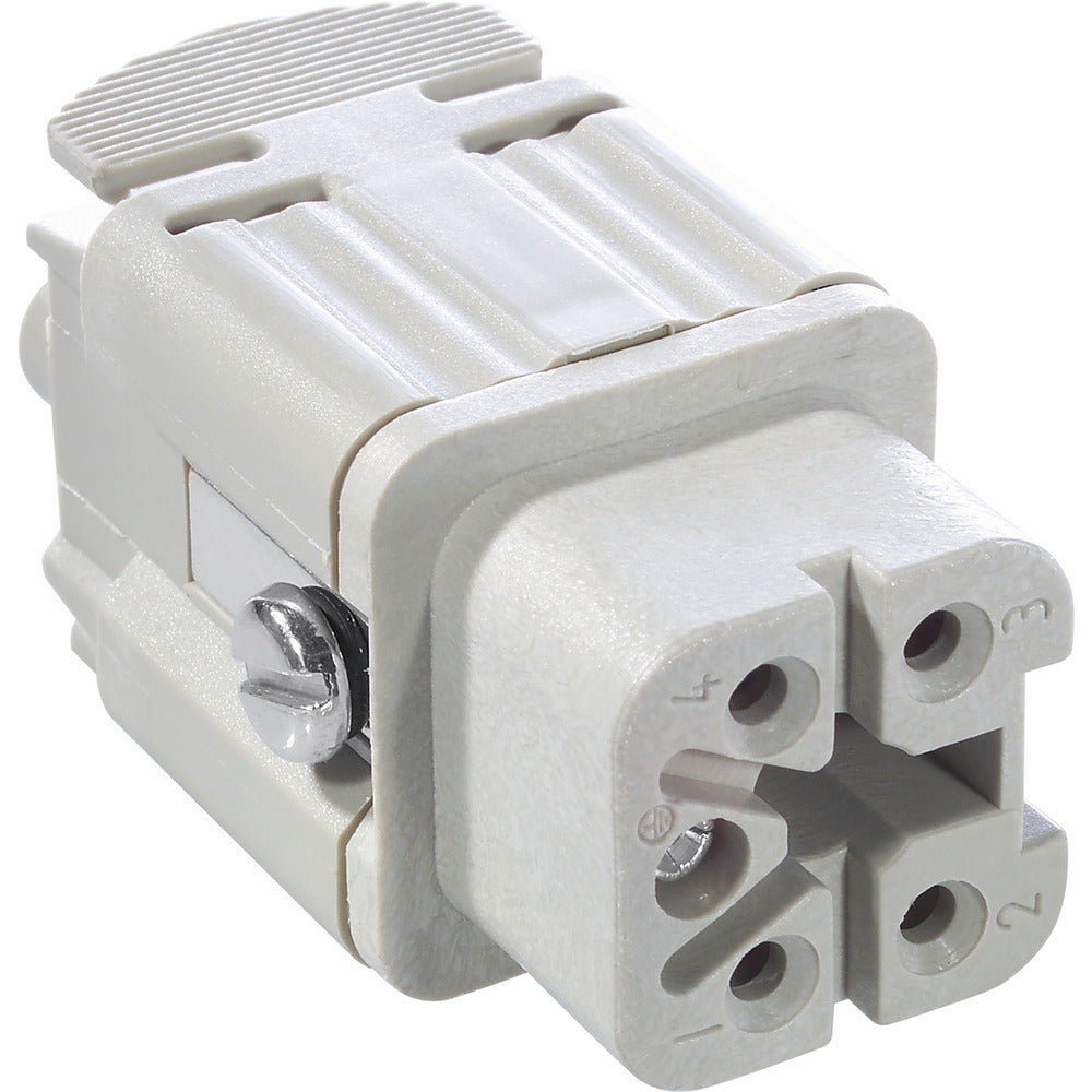 EPIC H-A 4 BS Female Screw Terminal Connector Insert - 10432000 [10 Pieces]