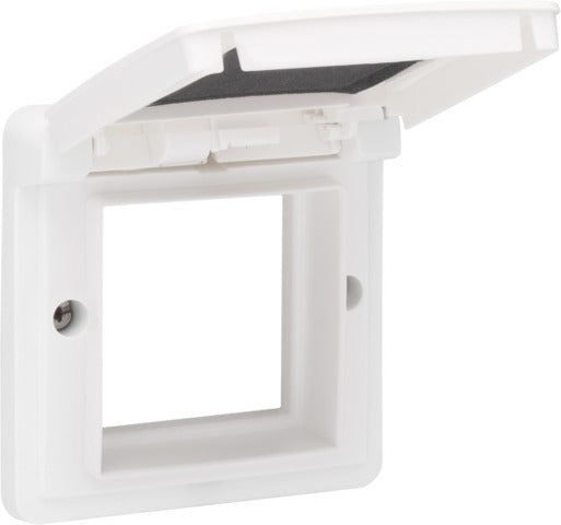 IP55 Hinged Adapter Frame 45x45mm For Data Modules - 701-85000