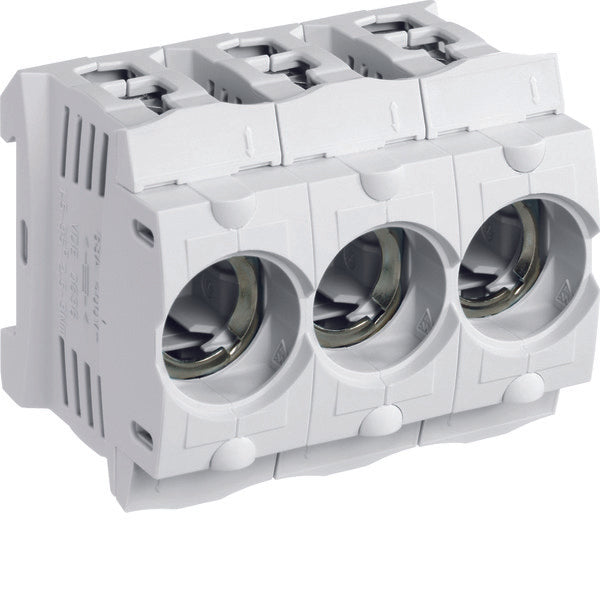 Hager D02 Three Pole Fuse Holder 63A - LD046 [3 Pieces]