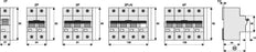 Eaton 100A Single Pole MCB C-Characteristic 20kA - 211804