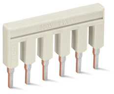 Wago TopJob S 6-Way Insulated Bridge Connector - 2002-406 [5 Pieces]