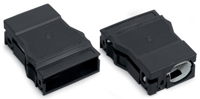 WAGO 5-Pole Strain Relief Housing For Single Cable Black - 770-505/021-000 [25 Pieces]