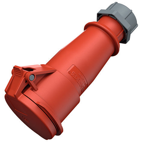 Industrial 32A 4P 400V IP44 CEE Connector Plug - 21606