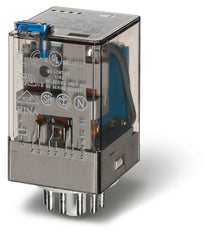 Finder 10A Industrial Plug-in Relay 24VAC 3CO AgNi - 60.13.8.024.0040