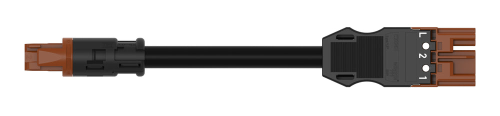 Pre-Assembled MIDI Adapter Cable 3x1.5mm CCA Brown 3M - 774-9373/1566-305