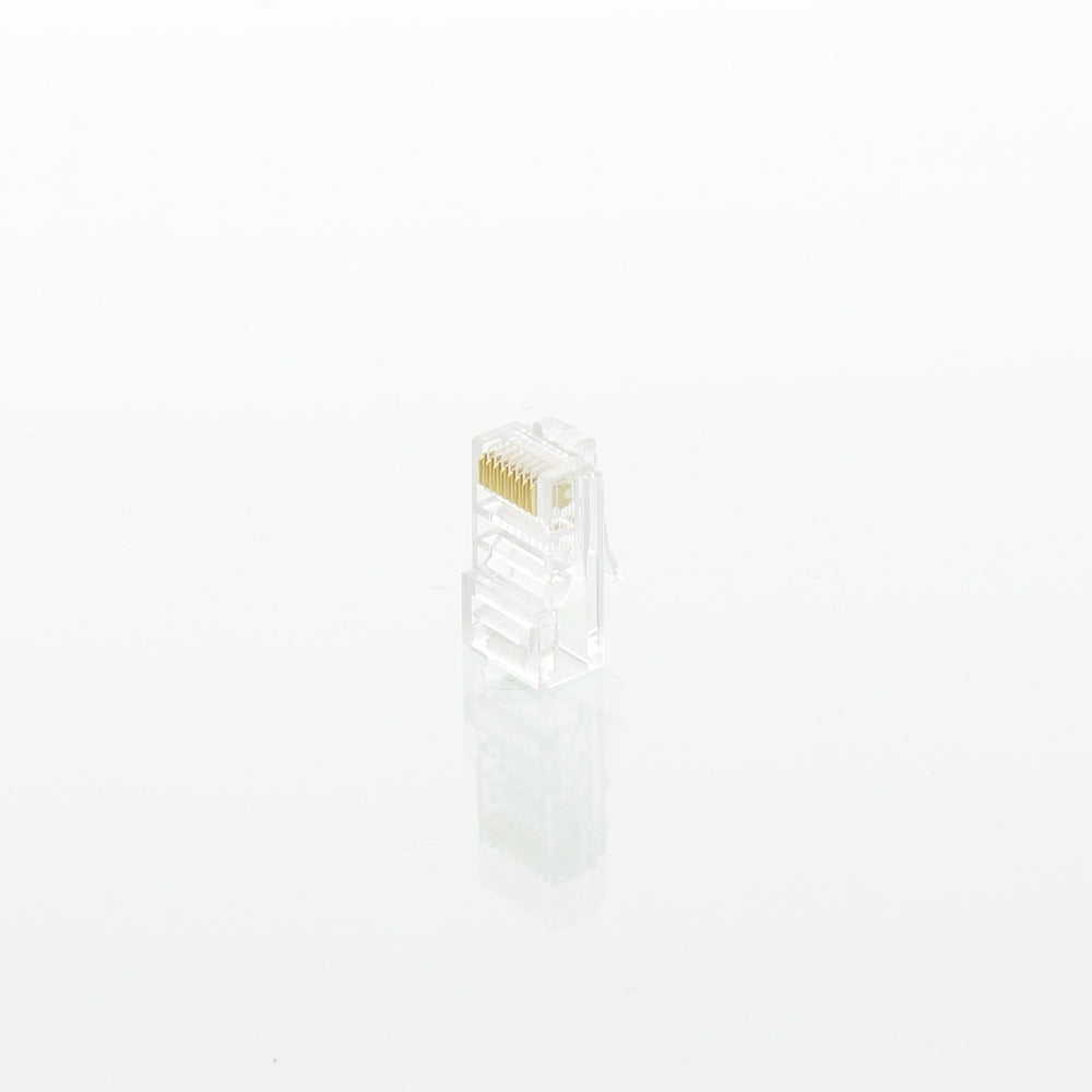 RJ45 8P8C CAT5E UTP Modular Connector For Solid Cable - 183270 [25 Pieces]