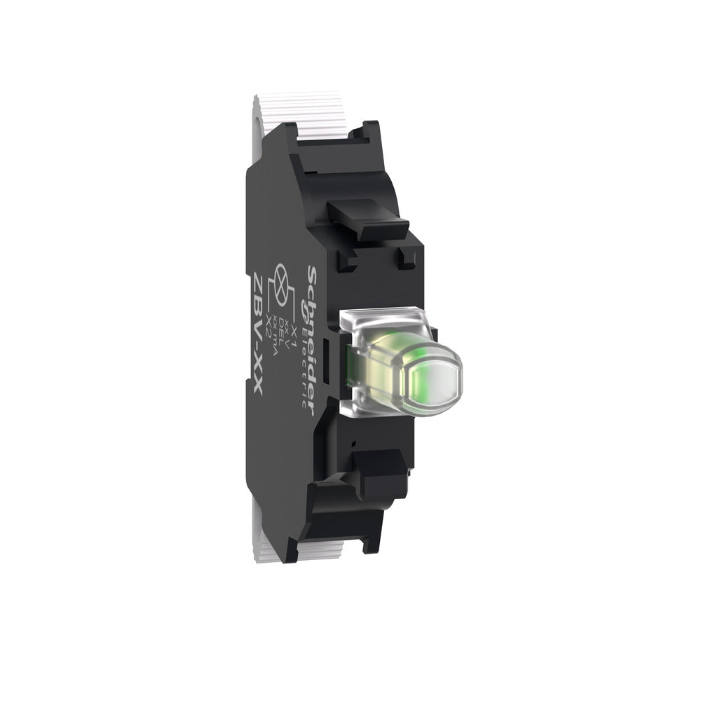 Schneider Electric Harmony ZB White LED Light Block 230V AC - ZBVM15