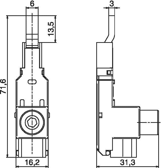 Eaton XEffect Industrial Terminal Block 35mm² - 104901