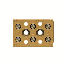 Weidmuller BK3 CRN 3-Pole Terminal Strip 4mm² - 0624920000 [2 Pieces]