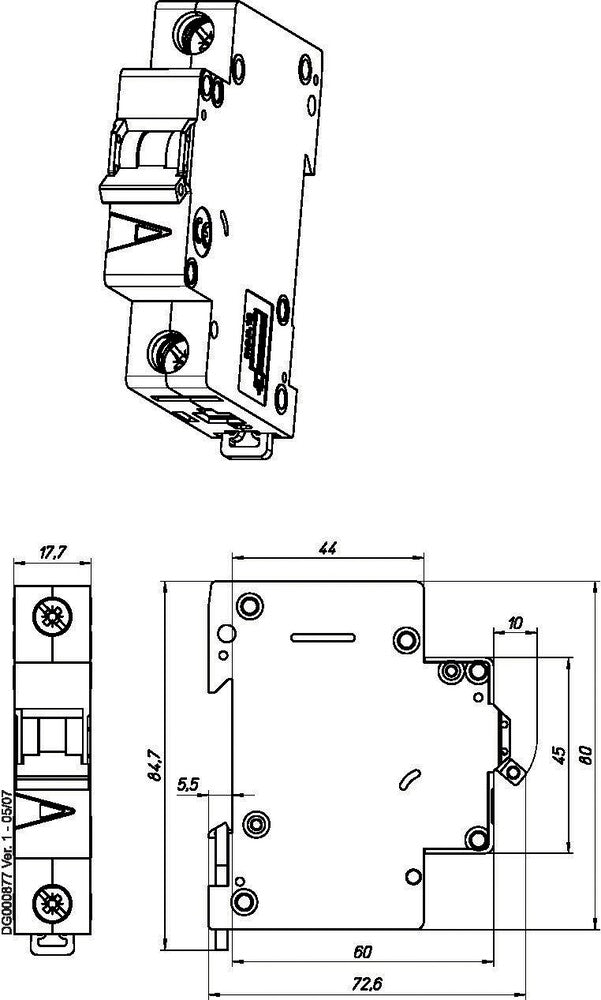 Eaton FAZ 2A Single Pole MCB B Curve 15kA - 278523