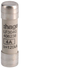 Industrial Cylindrical Fuse 4A 500V 10x38mm gG - LF304G [10 Pieces]