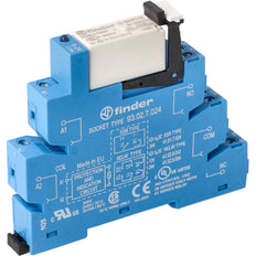 Finder 38.52 Interface Relay 24VDC 8A Dual CO Contact - 38.52.7.024.0050
