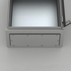 nVent HOFFMAN Size 4 Steel Gland Plate - AF04R5