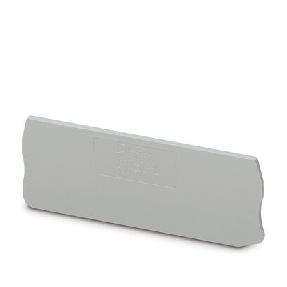 Phoenix Contact End Cover D-ST 2.5 QUATTRO MT Gray - 3038590 [10 Pieces]