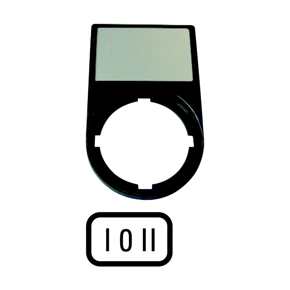 Eaton RMQ Titan Label Holder I O II For 22mm Controls - 216486 [5 Pieces]