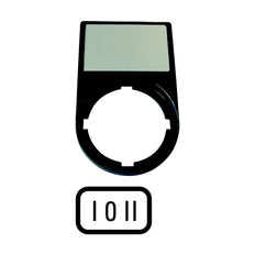 Eaton RMQ Titan Label Holder I O II For 22mm Controls - 216486 [5 Pieces]