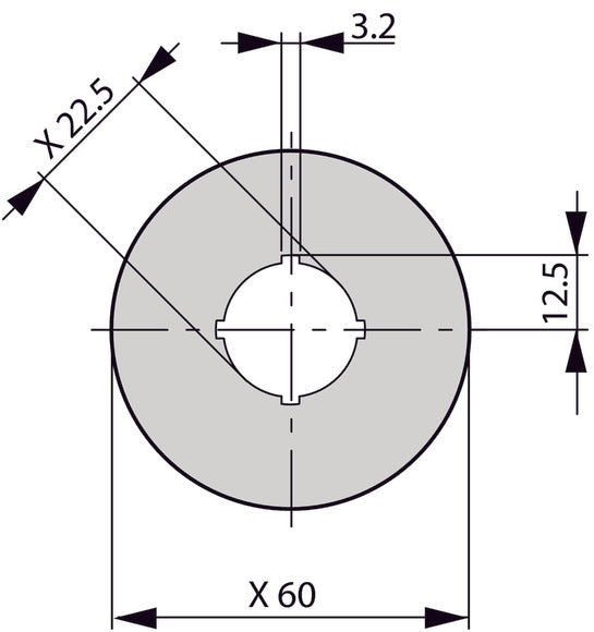 Emergency Stop Label 60mm Four Language Yellow - 216483