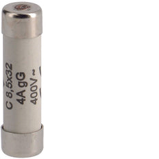 Hager Cylinder Fuse 4A 8.5x32mm Type C 400V - L8532C04 [10 Pieces]