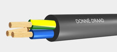 Black Rubber Power Cable 3G2.5mm² 100M Roll - 020697 [100 Meters]