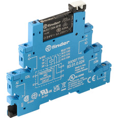 Finder 38.51 Interface Relay 6A 24V AC/DC With LED - 38.51.0.024.0060