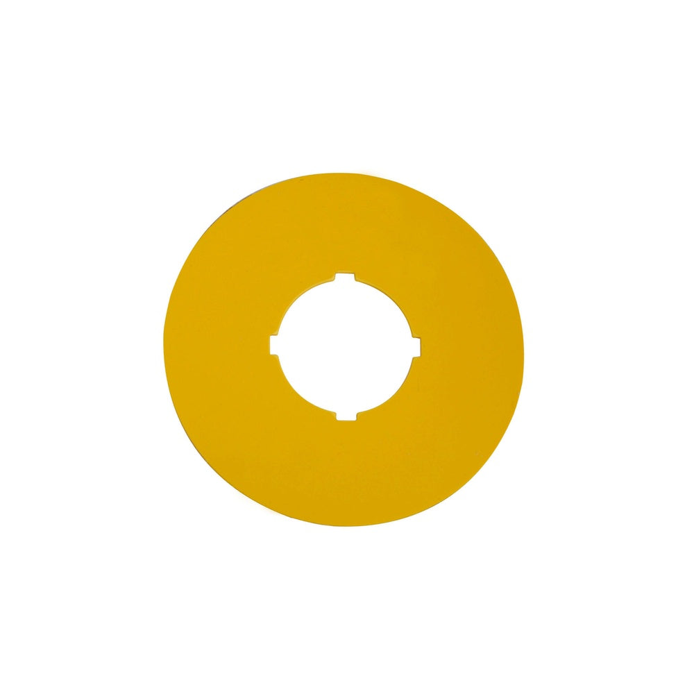 Eaton M22-XBK Round Emergency Stop Label Yellow - 269580
