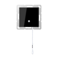 Jung A500 Pull Cord Switch 10A 250V Black - A506BFNUZSW