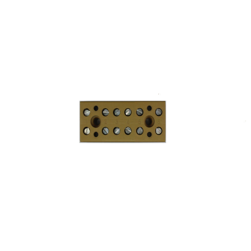 Weidmuller BK6 Terminal Strip 4mm² 400V - 0625220000