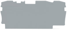 WAGO TopJob S End And Intermediate Plate 1mm Gray - 2004-1391 [20 Pieces]