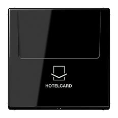 Jung LS990 Black Hotel Card Switch - LS590CARDSW