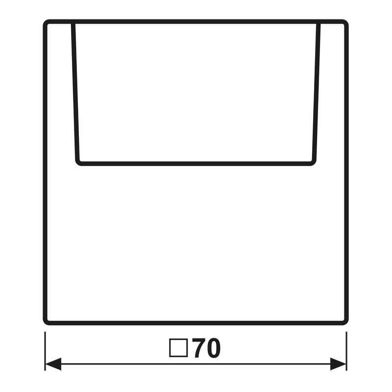 Jung LS990 Black Hotel Card Switch - LS590CARDSW