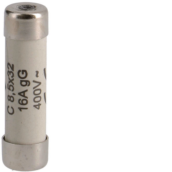 Hager Cylindrical Fuse 16A 400V AC 8.5x32mm - L8532C16 [10 Pieces]
